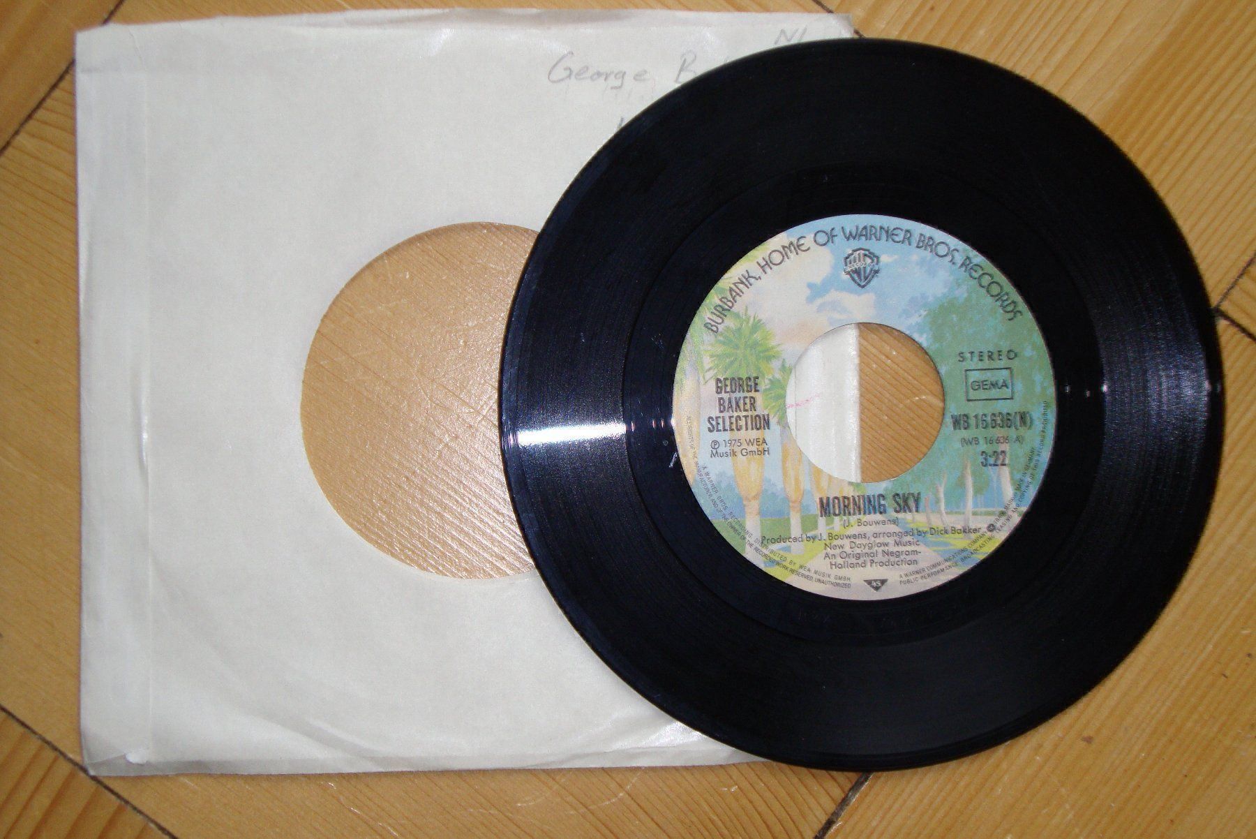 Dischi in vinile: GEORGE BAKER SELECTION - MORNING SKY – Usato da Bern venduto da Uli_10_11