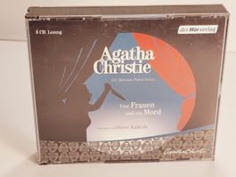 3CD Hörbuch Agatha Christie 4 Frauen & 1 Mord Hercule Poirot