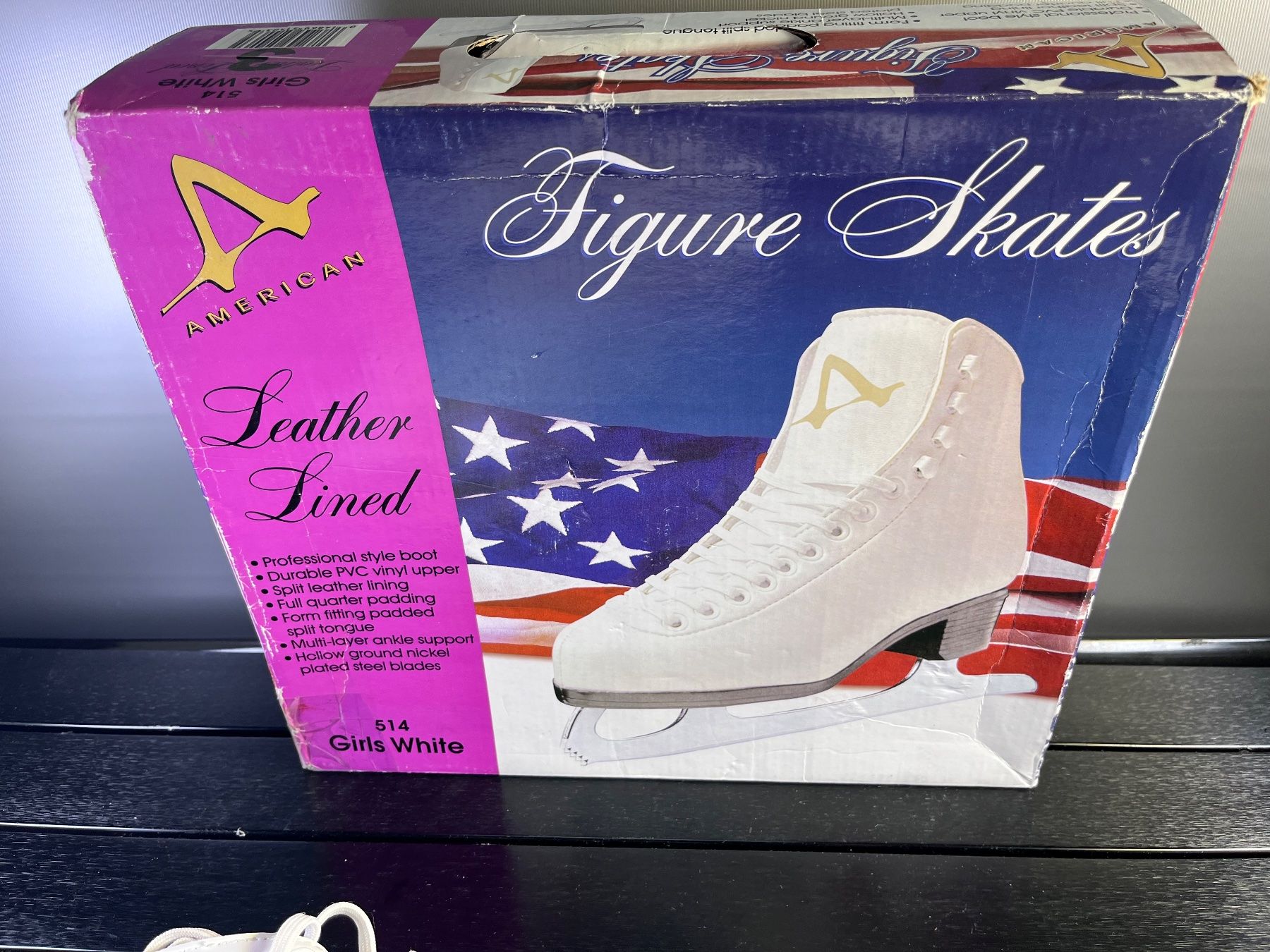Pattini da ghiaccio: American Eiskunstlaufschuhe Größe 33 – Usato da Tafers venduto da JP911 7