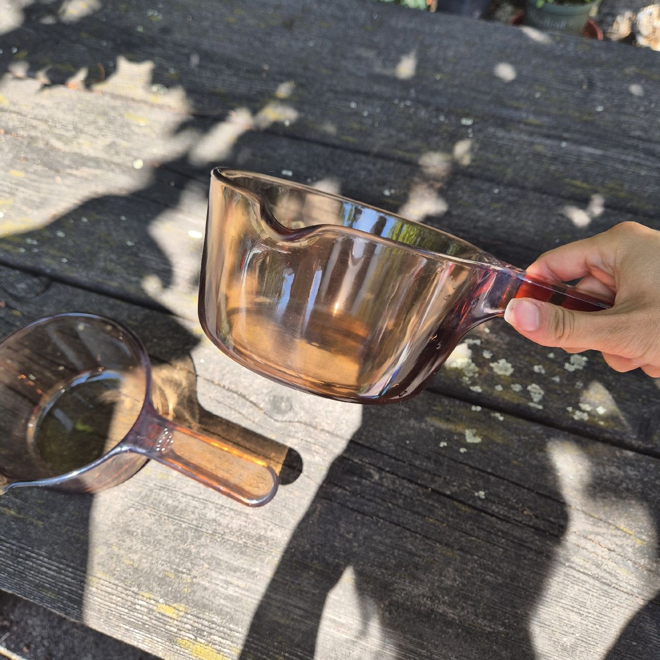 Casseroles: Casseroles Verre Vision vintage – D'occasion à Genthod par Lenas9 5