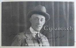A. Bromley Davenport (1867-1946) Schauspieler - Autogramm