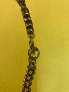 Catenine: lange damenkette in schwarz-silber – Usato da Schwarzenberg LU venduto da kindler007 2