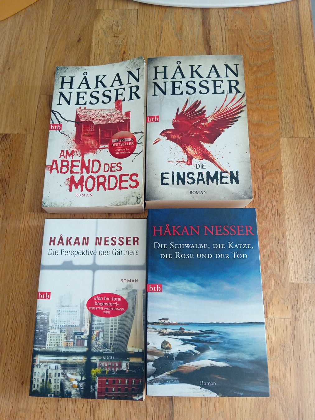 Libri: Hakan Nesser 4-Bücher – Usato da Zürich venduto da Mig_fpy8