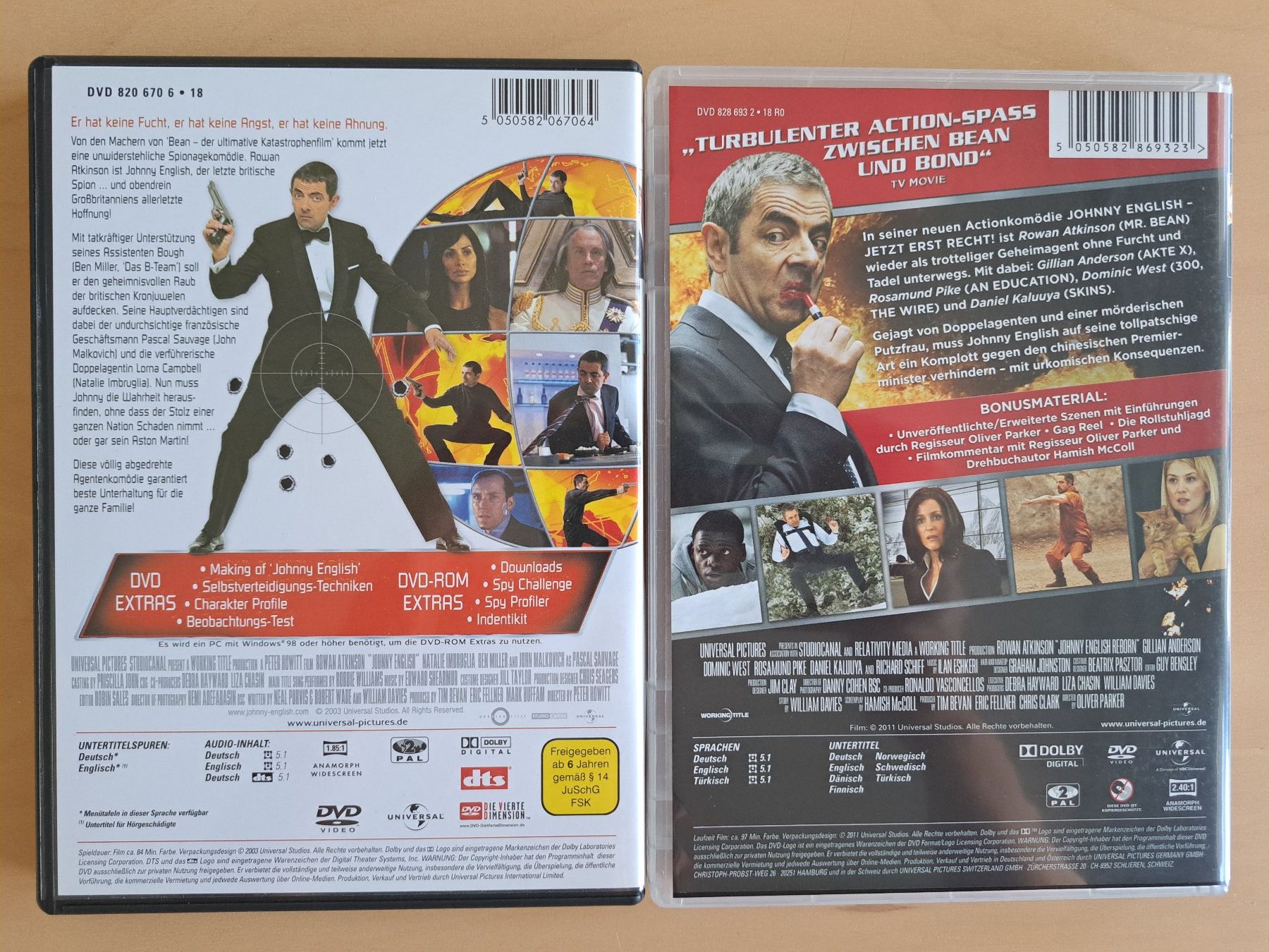 Tutti i DVDs: Johnny English Teil 1 & 2 – Usato da Pfaffnau venduto da hjp01 1