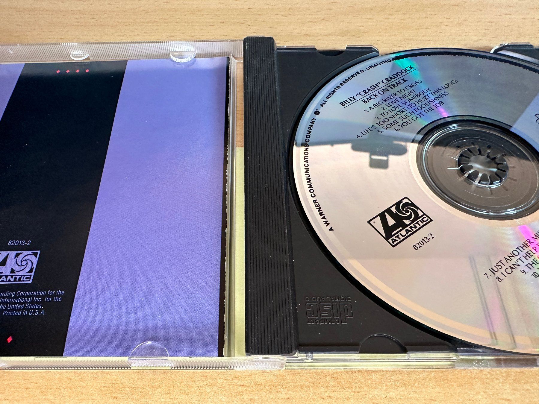 CD: Billy 'Crash' Craddock – Back On Track – Usato da Rikon im Tösstal venduto da Alpenmutz 2