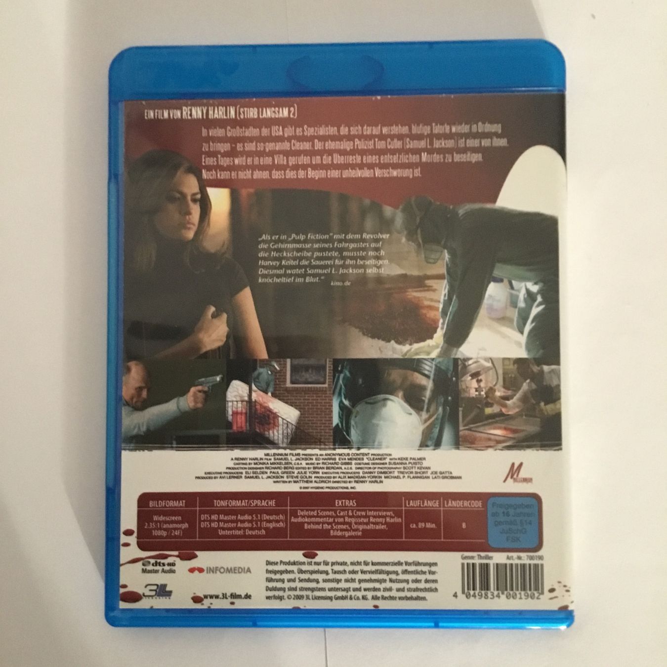 Tutti i DVDs: Cleaner Sein Geschäft ist der Tod Blu Ray – Nuovo (secondo la descrizione) da Blauen venduto da sternchen66 1