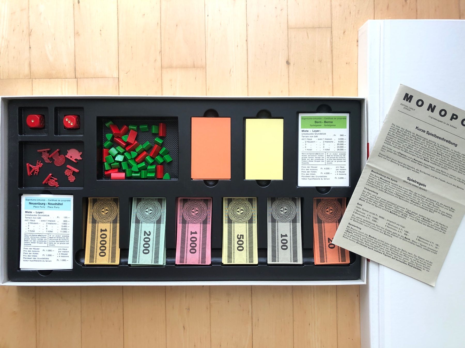 Spiele: MONOPOLY vintage Topzustand !! – Gebraucht aus Wallisellen von Fax 2