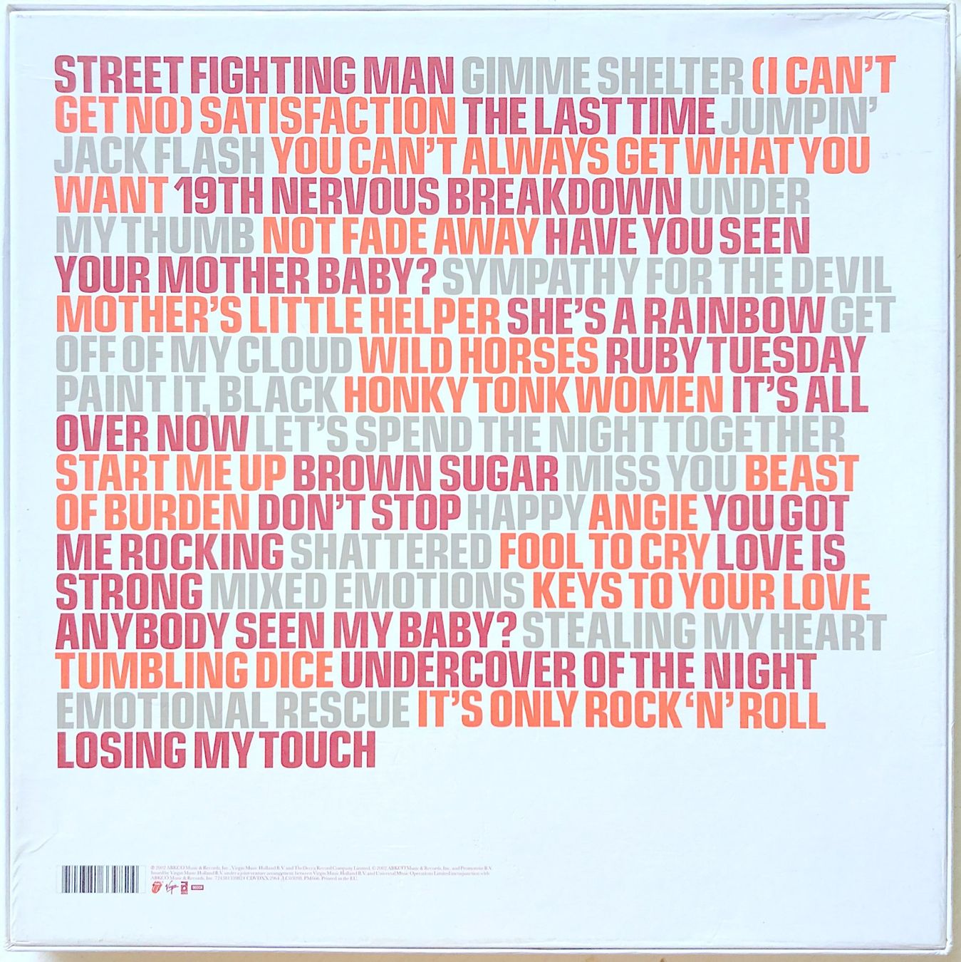 CD: ROLLING STONES - FORTY LICKS – Usato da Bottens venduto da hotter-than-hell 1