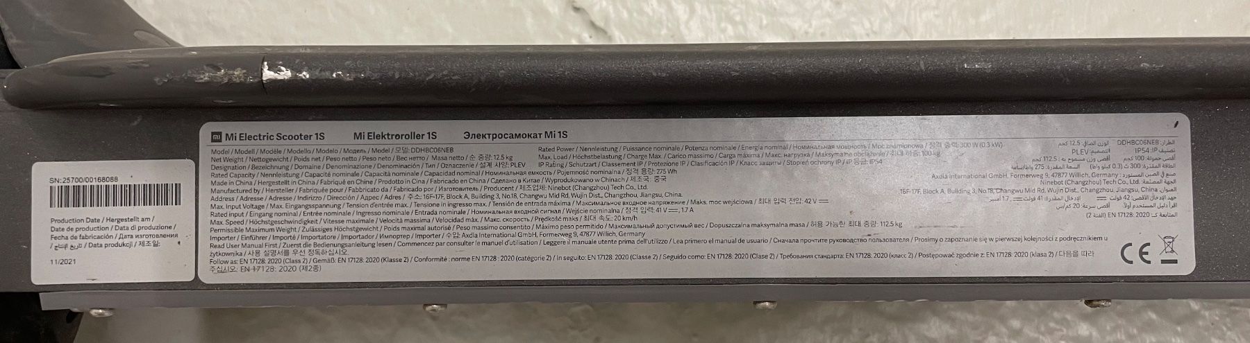 Veicoli elettrici: E-Scooter – Usato da Niederrohrdorf venduto da akr_n9lt 3