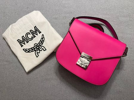MCM Patricia Crossbody Bag Pink / Fuchsia – Original
