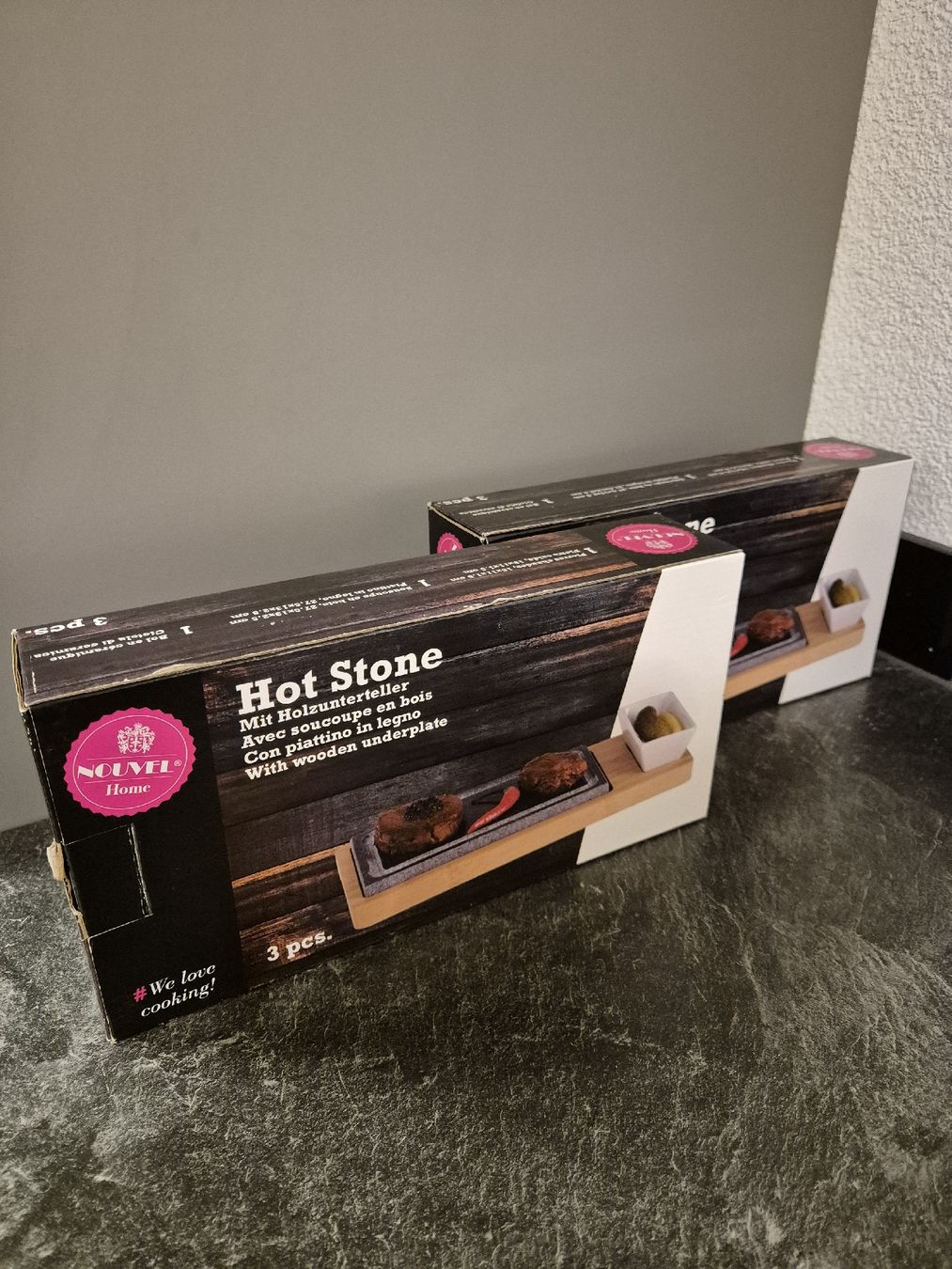 Elettrodomestici da cucina: Hot Stone Set (2 Stück) – Nuovo (secondo la descrizione) da Rümlingen venduto da Simmili