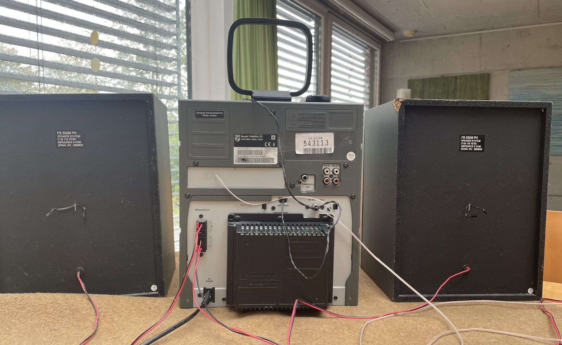 Philips Audio- & Mediensysteme: Philips HiFi Kompaktanlage FW550C – Gebraucht aus Wetzikon ZH von Fischer012 1