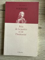 Voltaire - Prix de la justice et de l’humanité
