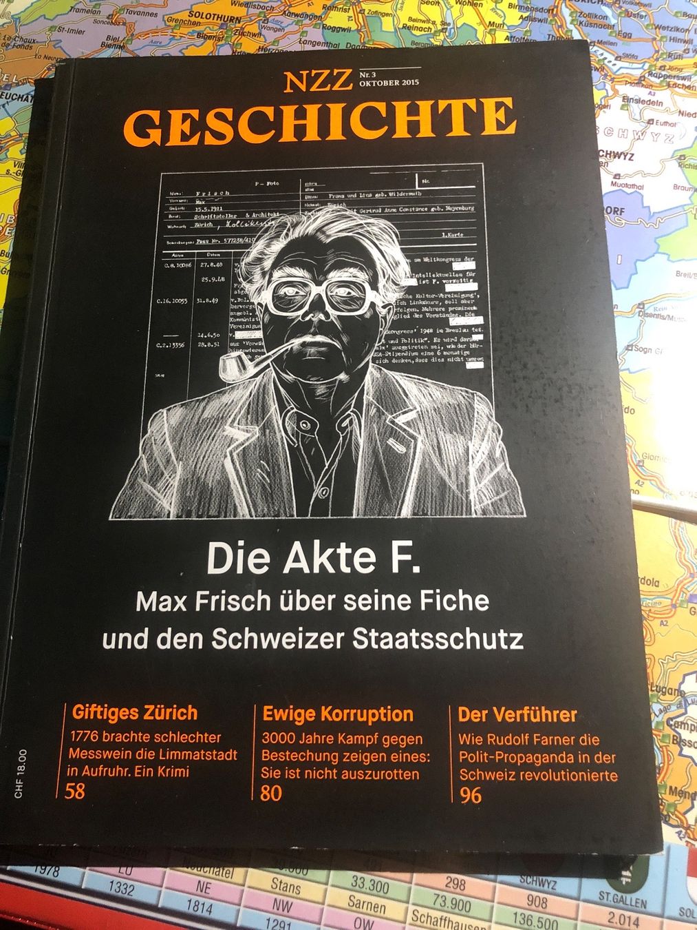 Riviste & Magazine: NZZ GESCHICHTE: Die Akte F. – Usato da Erlinsbach SO venduto da Silverstorm