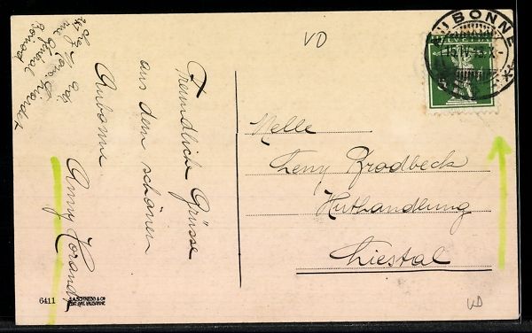 Cartes postales: AK Aubonne, Vue générale – D'occasion à Berlin par bartko-reher 1