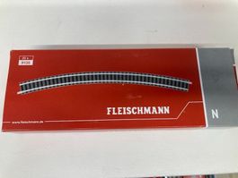 Fleischmann Spur N 9135 geb. Gleis R4 30, 20 St. neu in OVP