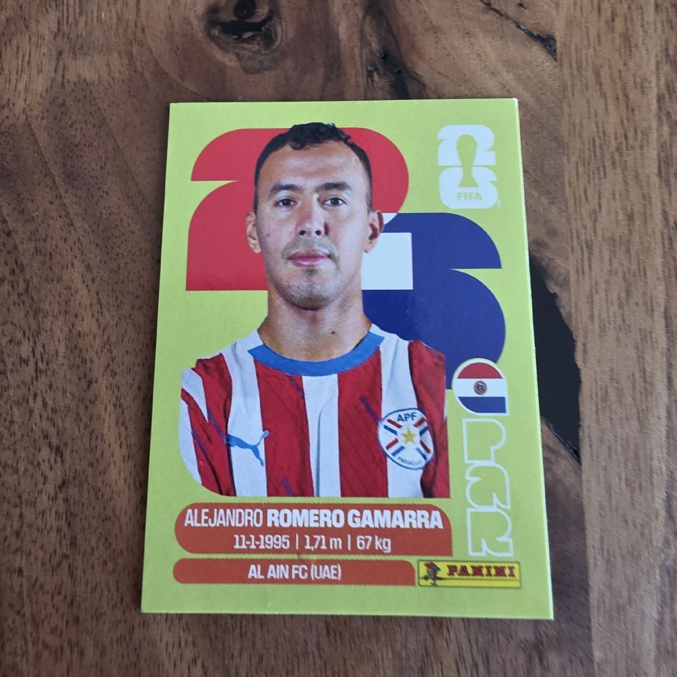 Panini Carte collezionabili: Panini PAR16 Alejandro Romero Gamarra  – Nuovo e nell'imballaggio originale da Buchs AG venduto da LogoParts