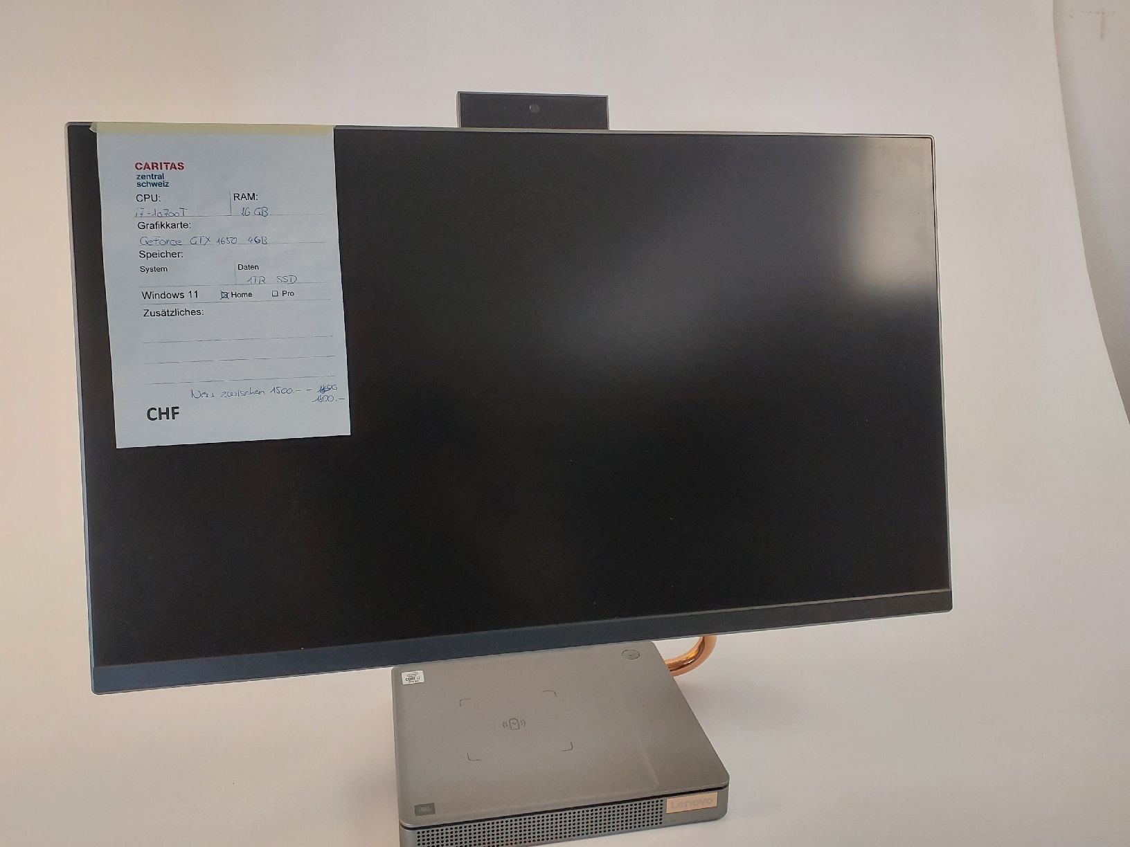 Lenovo PC: Lenovo All-in-One PC i7 – Nuovo (secondo la descrizione) da Luzern venduto da CAZS_Luzern 7