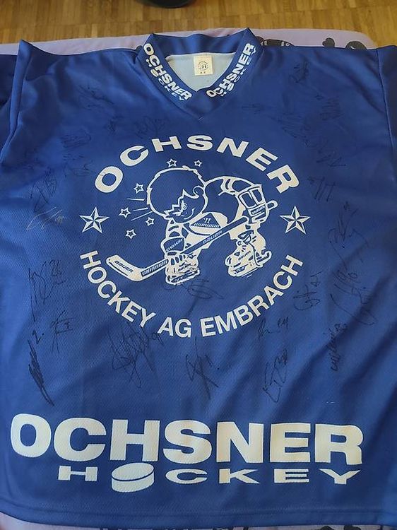 Maillots de corps & Pantalons: Ochsner Hockey Trikot – D'occasion à Langenthal par Autogrammsammler 3