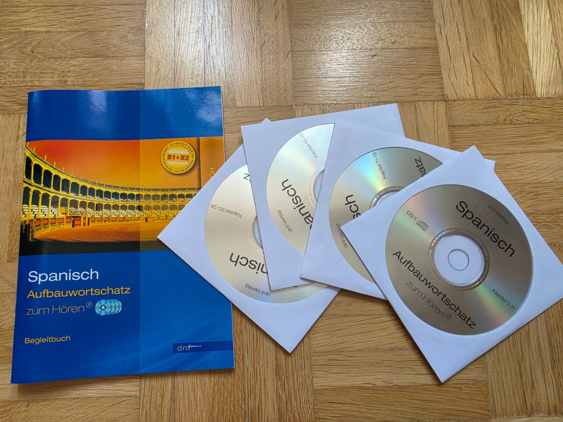 CD: 4 x CD Spanisch Aufbauwortschatz – Usato da Stäfa venduto da flamingo_17 5