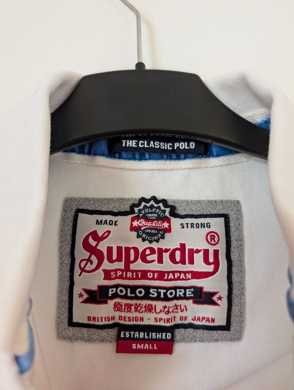Superdry Magliette Polo: Superdry Poloshirt, Weiss, Grösse S – Usato da Zürich venduto da Grogu13 4