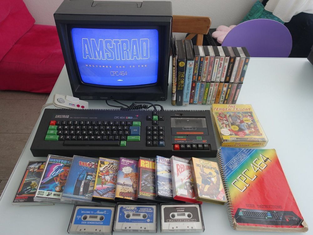 Amstrad CPC 464 mit Monitor und Spielen (Gebraucht) in Wallisellen für ...