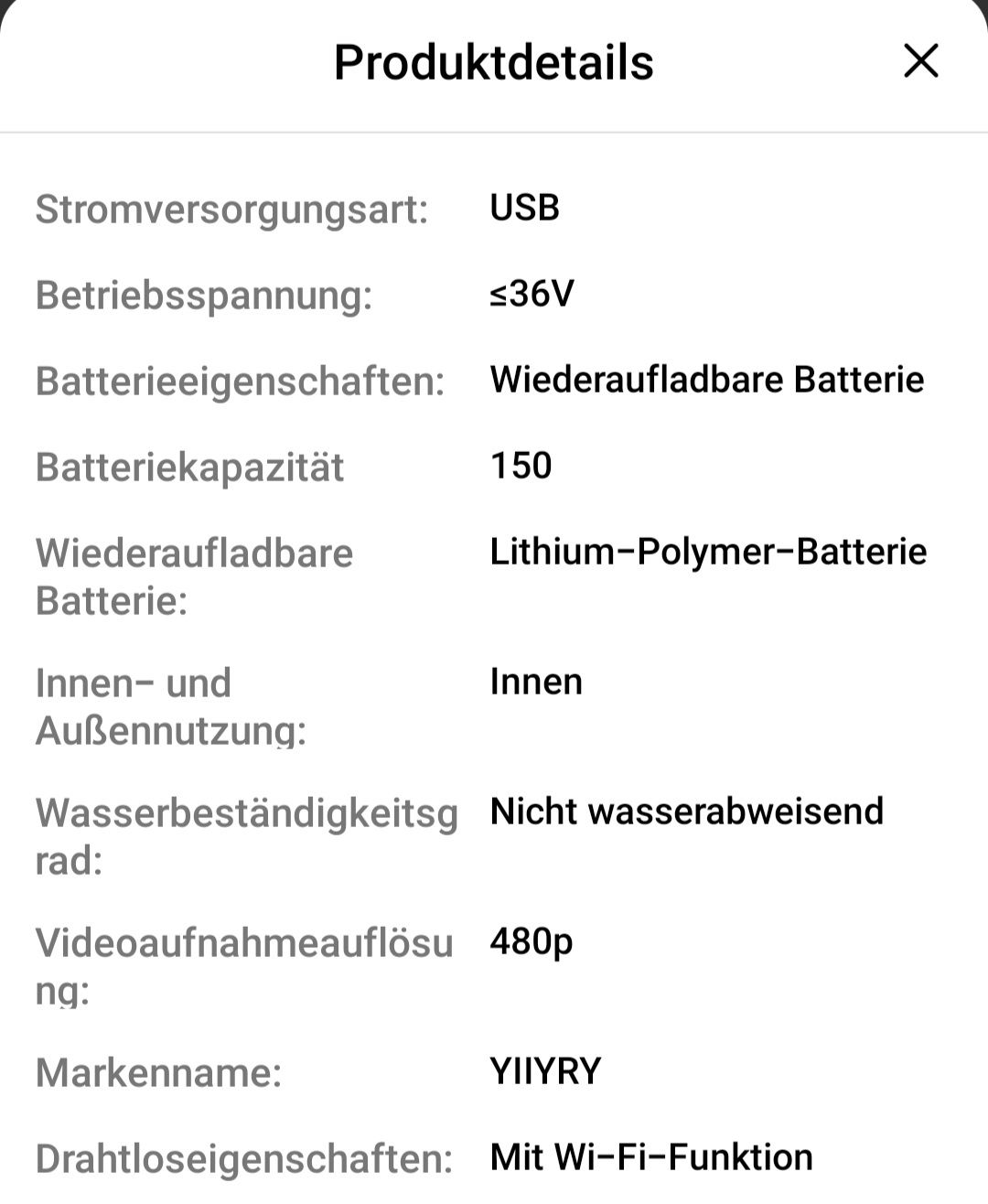 Fotocamera: Neue WLAN Kamera – Nuovo e nell'imballaggio originale da Oberhelfenschwil venduto da Buffy1980 1