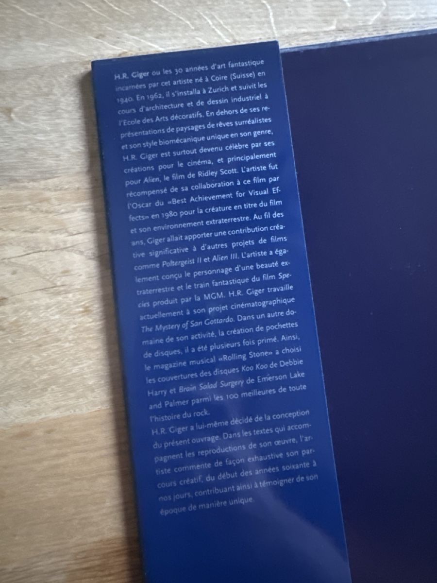 Livres: Kunstbuch HR Giger – D'occasion à Glattfelden par Ak_5bL 6