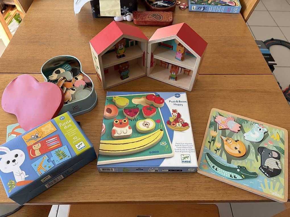 Giochi: Lot de jeux Djeco & Vilac – Usato da Genève venduto da timyx