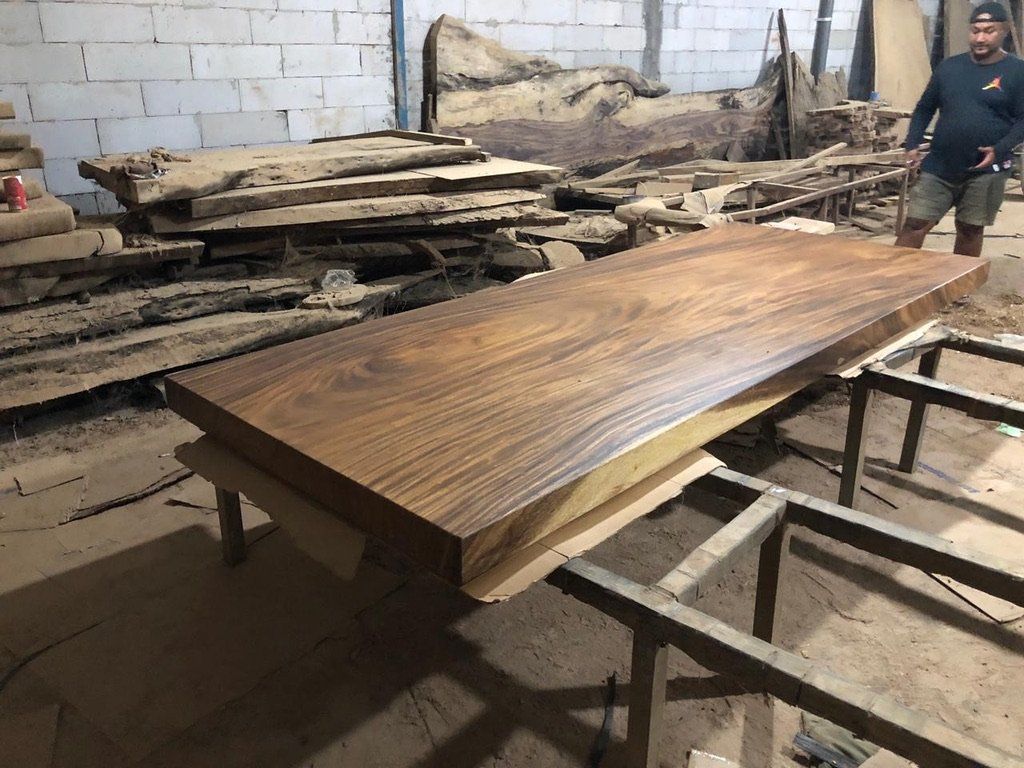 Tische: Tisch Baumscheibentisch Esstisch Soar Holz Baumstammtisch – Neu und originalverpackt aus Daisendorf von Wohn-Kult 1