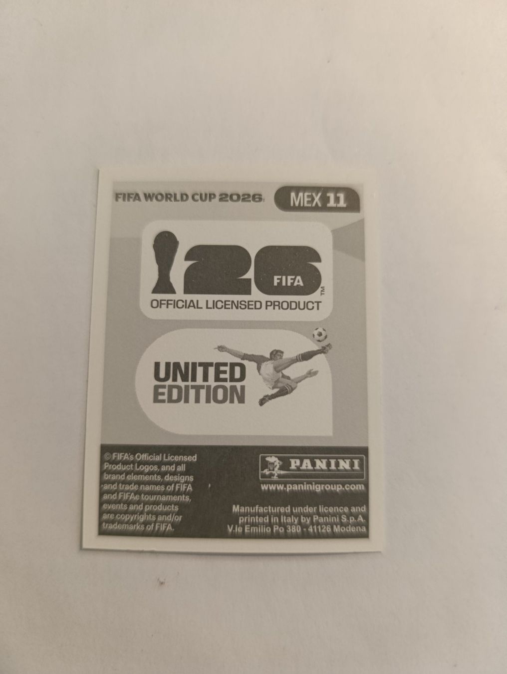 Panini Sammelbilder & Trading cards: MEX 11, WM 2026 Panini Sticker     – Neu (gemäss Beschreibung) aus Kriens von Annele97 1