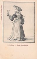 Kunst-AK, H. Holbein - Basler Costümbild