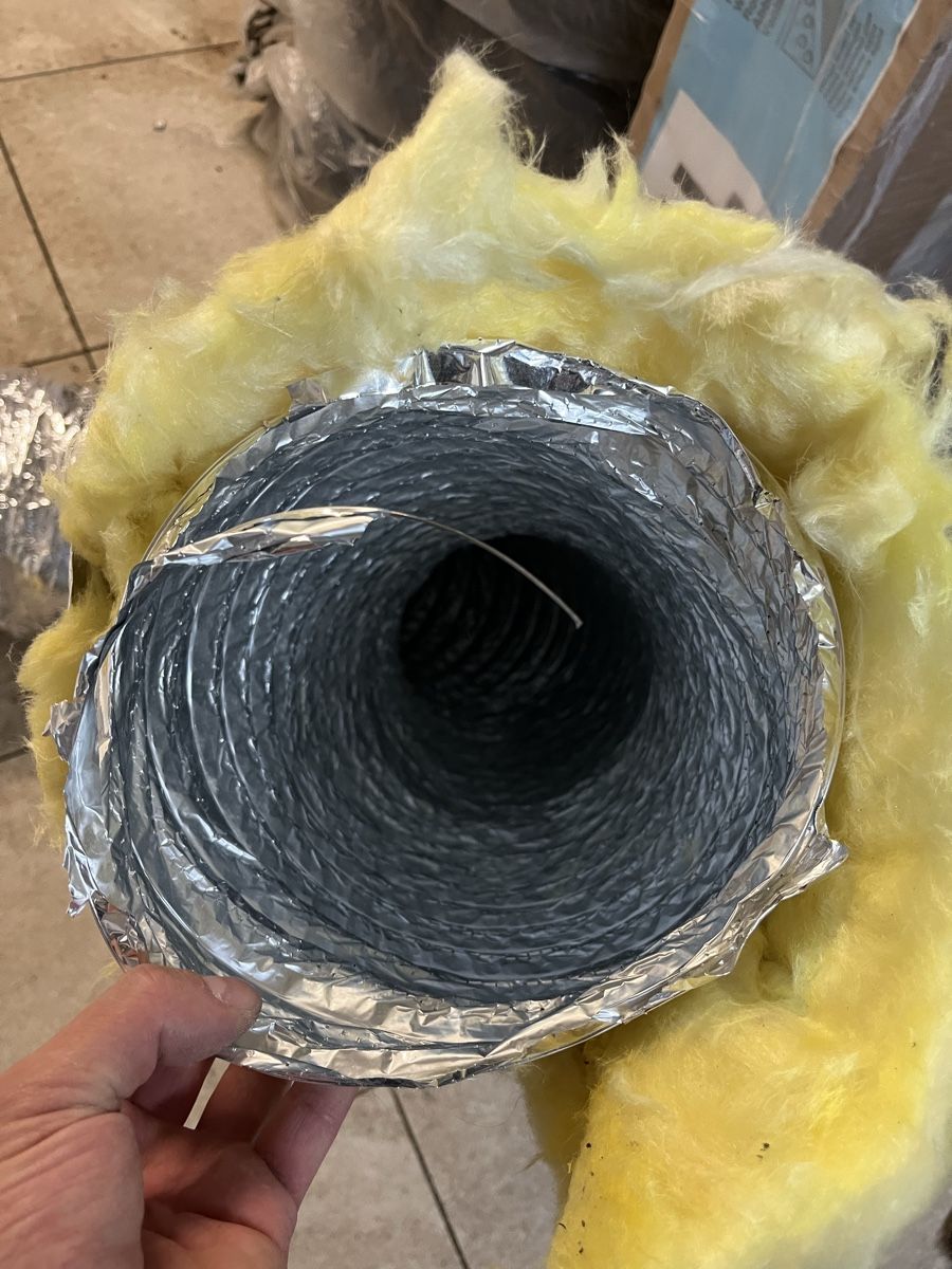 Ventilazione: Lüftungsschlauch Isoliert – Nuovo (secondo la descrizione) da Bertschikon Gossau venduto da BAUSTOFFHANDELbucher 1