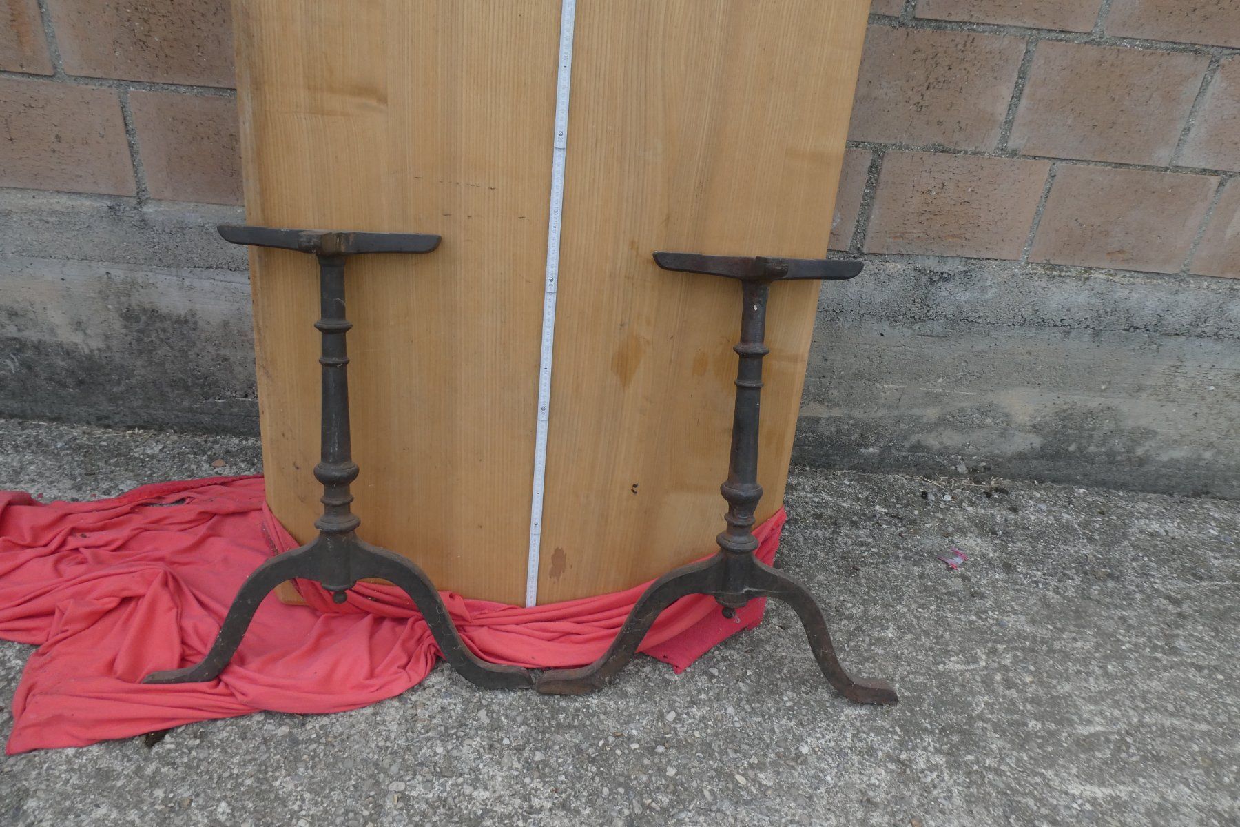 Tavoli: table de bistro ancienne 220 cm – Usato da Fontaines NE venduto da monloisir 1