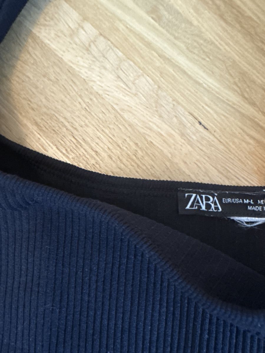 Zara Top: Damen Crop Top schwarz – Usato da Oberengstringen venduto da win_2q9m 1