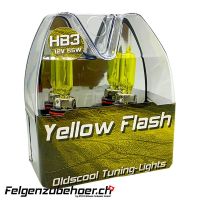Halogenbirne gelb für Fahrzeuge 12V HB3