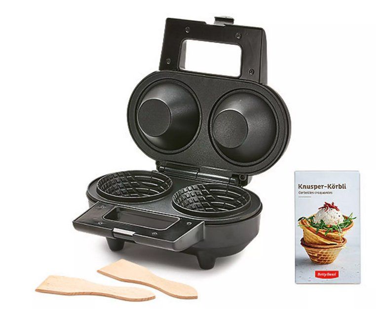 Betty Bossi Elettrodomestici da cucina: Waffeleisen Körbli – Nuovo e nell'imballaggio originale da Dottikon venduto da Dragan57_77