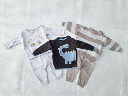 5 teiliges süsses Kleiderpaket Baby Gr. 74