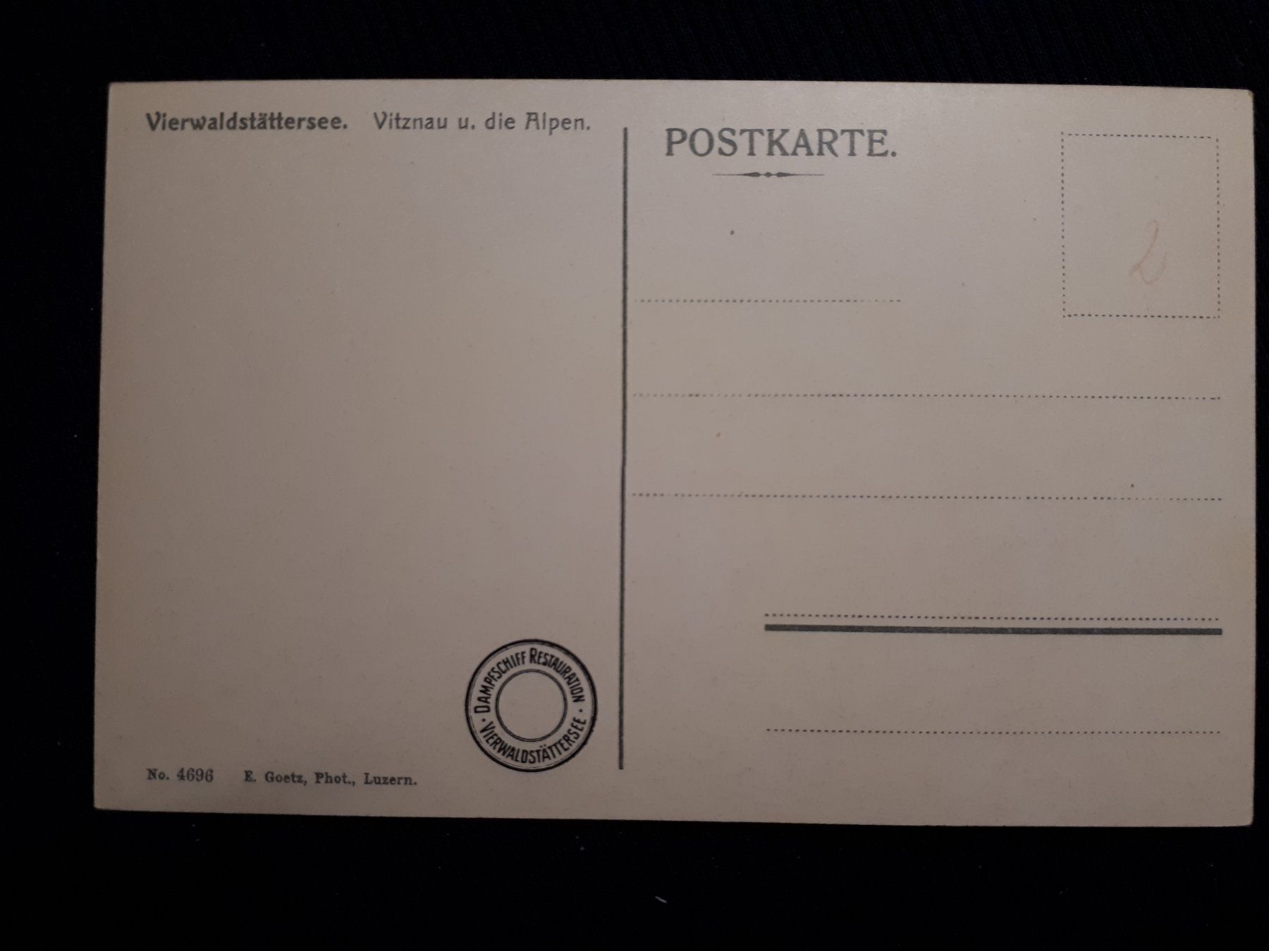 Ansichtskarten: VITZNAU – Gebraucht aus Ponto Valentino von giorgia06 1