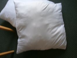 Kissen Füllkissen 2 Stk. weiss