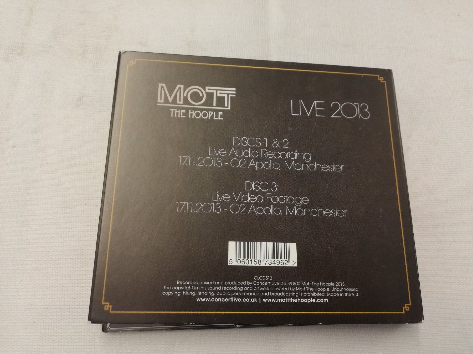 CDs: MOTT THE HOOPLE - LIVE 2013 – Gebraucht aus Bern von Vinylsound.ch 1