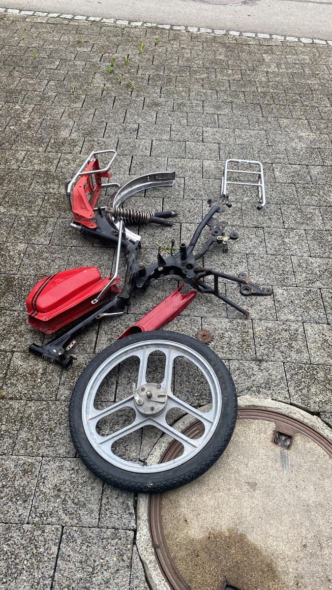 Sachs Cyclomoteurs: Sachs 503 Rahmen + teile – D'occasion à Wittenbach par kellermeister76 6