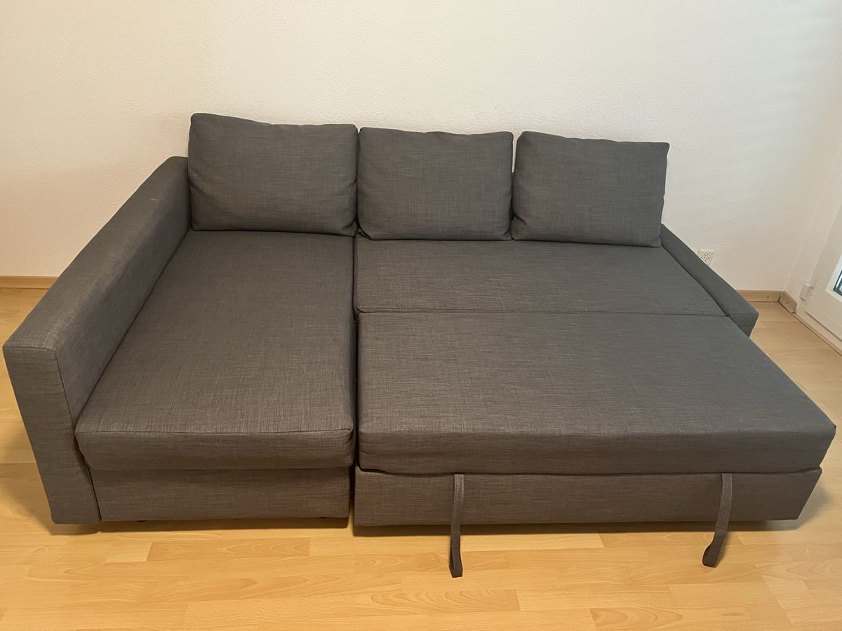 Divani: Cozy Grey Sectional Sofa Bed and table – Nuovo (secondo la descrizione) da Wollerau venduto da ehs_kyz7 1
