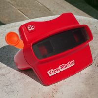 Visionneuse VIEW MASTER 3D vintage avec 6 disques bobine