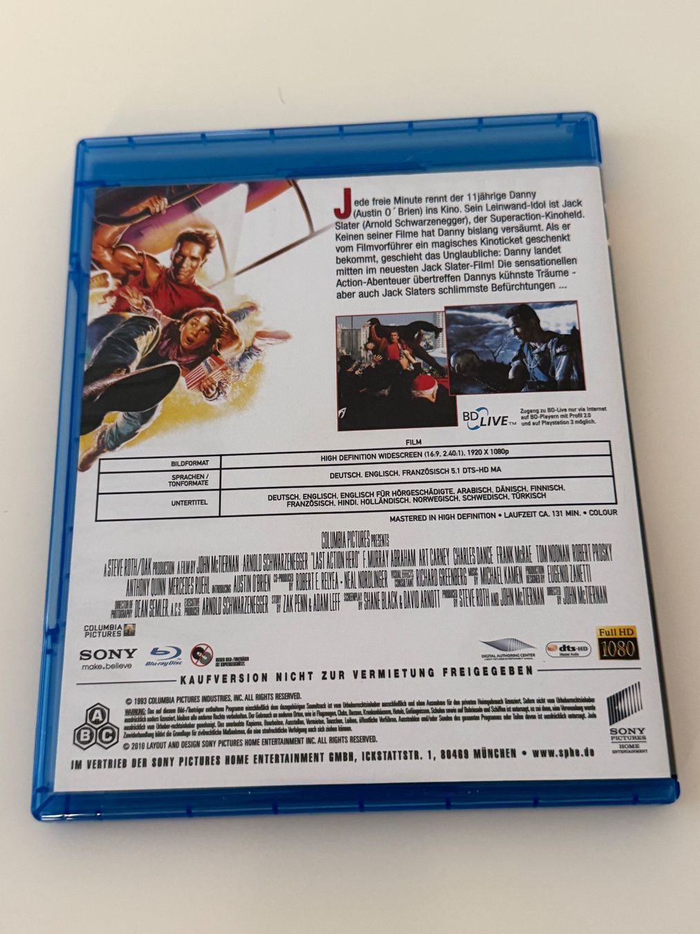 Alle DVDs: Last Action Hero Blu-ray Arnold Schwarzenegger – Neu (gemäss Beschreibung) aus Altstätten SG von sheamus 1