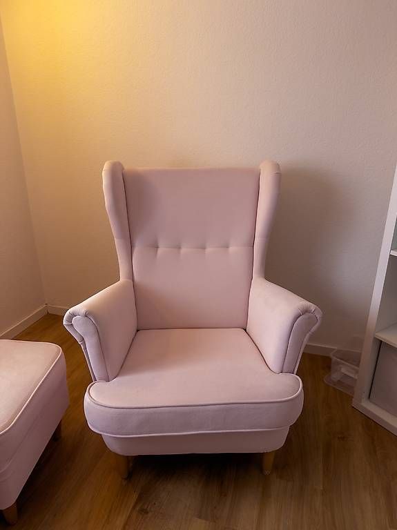 Poltrone: 2x Ohrensessel + 1x Hocker - Pastelrosa – Usato da Weesen venduto da Andy_gstaad 3
