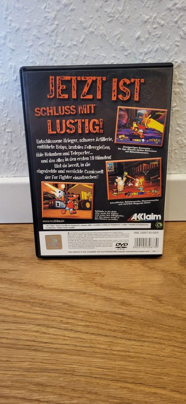 Sony Spiele: PS2 - Fur Fighters – Gebraucht aus Münsingen von Heroism2010 1