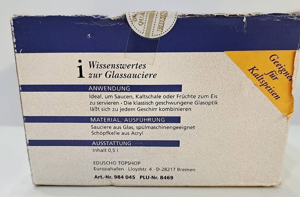 Ciotole: Glassauciere – Usato da Zürich venduto da aiman3333 2
