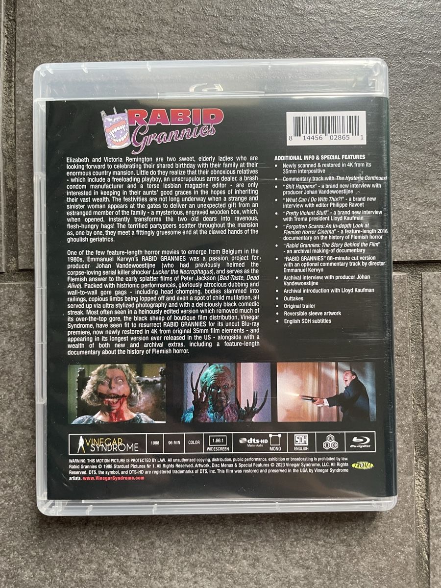 Alle DVDs: Rabid Grannies Blu-ray Vinegar Syndrome – Neu (gemäss Beschreibung) aus Zürich von cENS0R 3