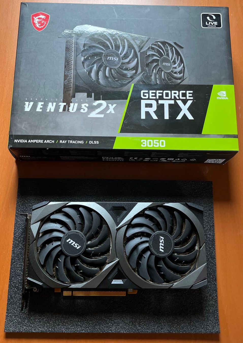 Nvidia Grafikkarten: RTX 3050 8GB NVIDIA GEFORCE MSI VENTUS – Gebraucht aus Oberengstringen von em2k